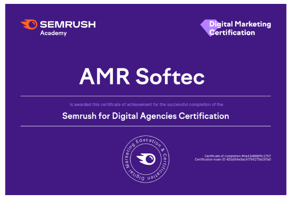 SEO & Digital Marketing Services - AMR Softec