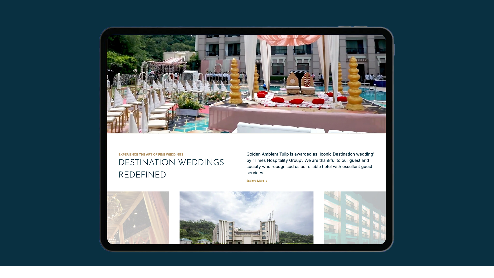 Lark Engineering blog and backend managed content presentation